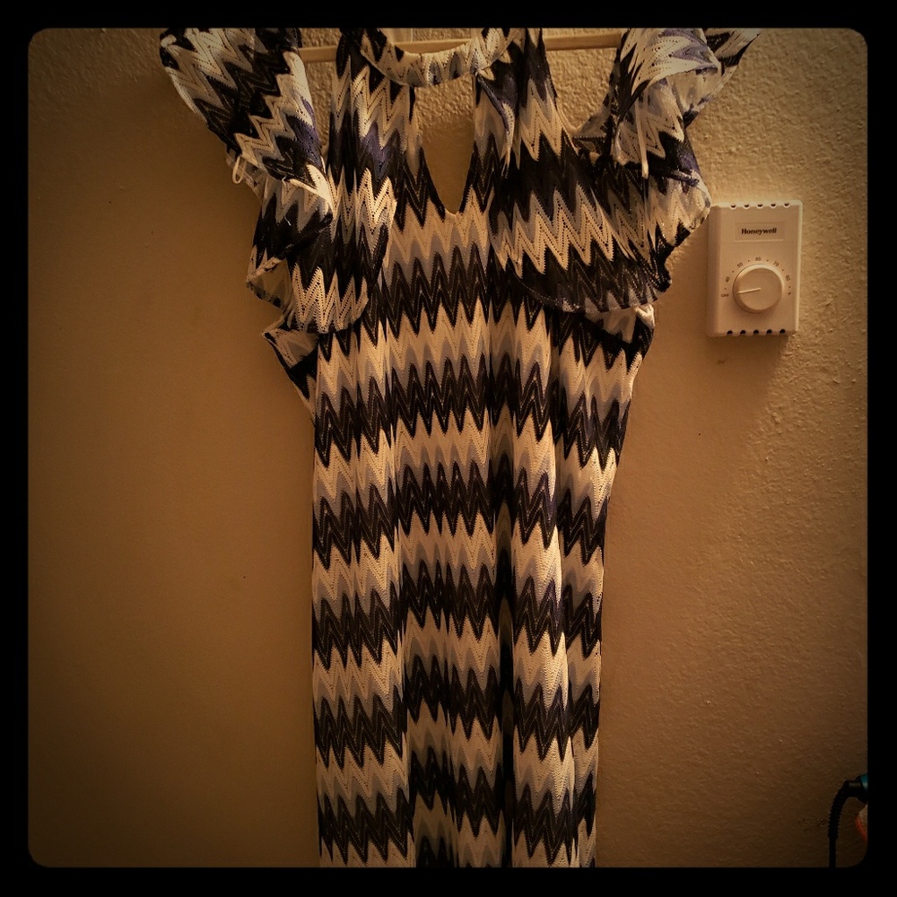 Cold shoulder dress